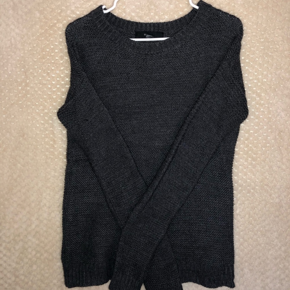 Navy sweater